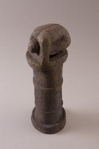 L'Homme au fût Four à bois, 45 x 15,5 x 16 cm, 2012