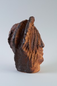 Tête rousse, Four à bois, 34 x 23 x 23 cm, 2017