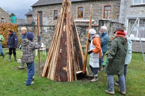 Construction du four papier