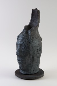 Le siège de la conscience I, Four à bois, 50 x 20 x 28 cm, 2017