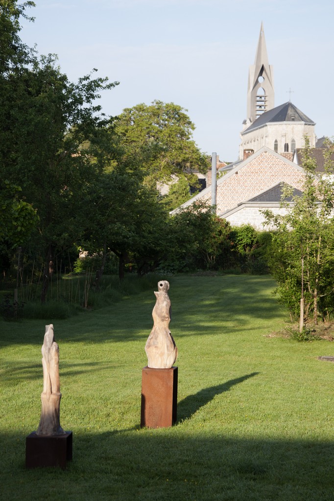 Vegetalis I et II dans le jardin